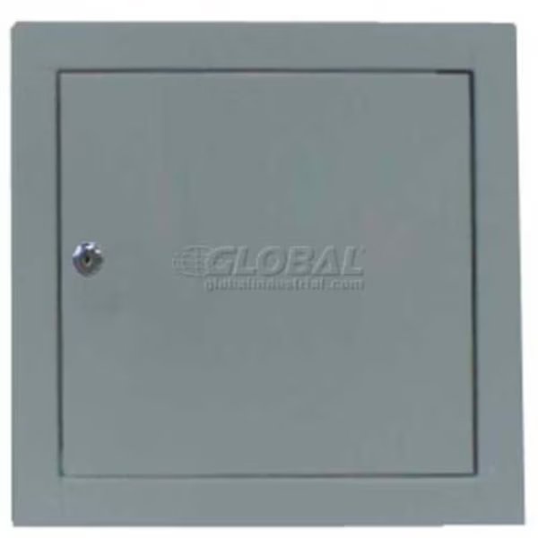 Multi Purpose Metal Access Panel, Key Lock, White, 18inW x 18inH, Activar Construction Products Group, Mfr#: TM-1818LW